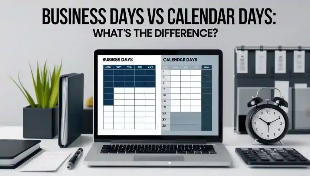 Business Days vs Calendar Days What's the Difference
