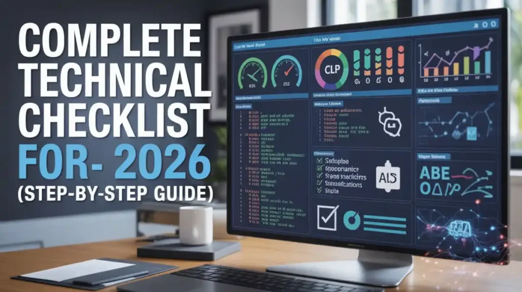 Complete Technical SEO Checklist for 2026 (Step-by-Step Guide)