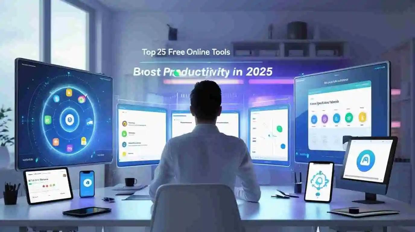 Top 25 Free Online Tools to Boost Productivity in 2026