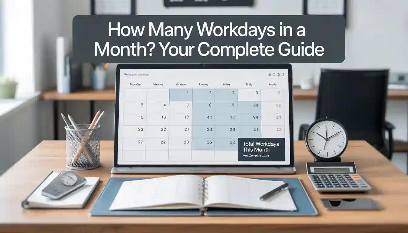 How Many Workdays in a Month? Your Complete Guide