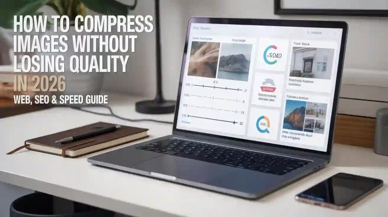 How to Compress Images Without Losing Quality in 2026 (Web, SEO & Speed Guide)