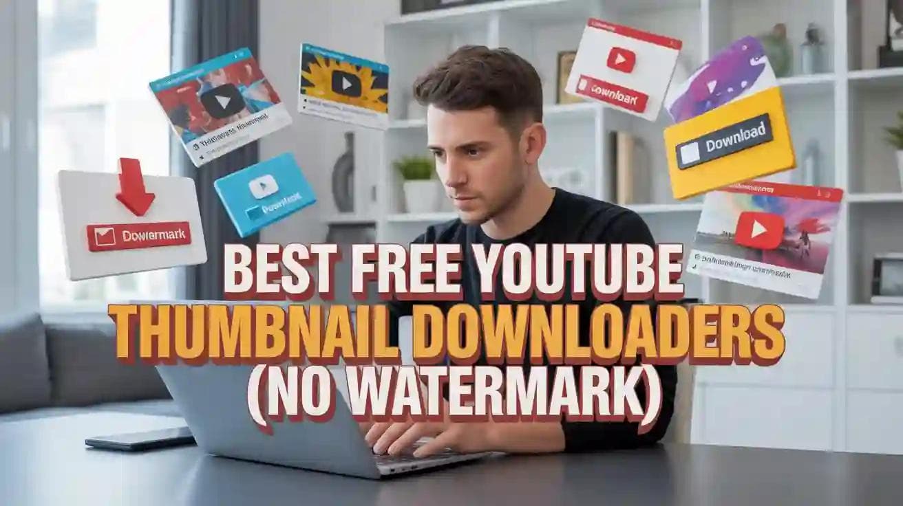 Best Free YouTube Thumbnail Downloaders (No Watermark)