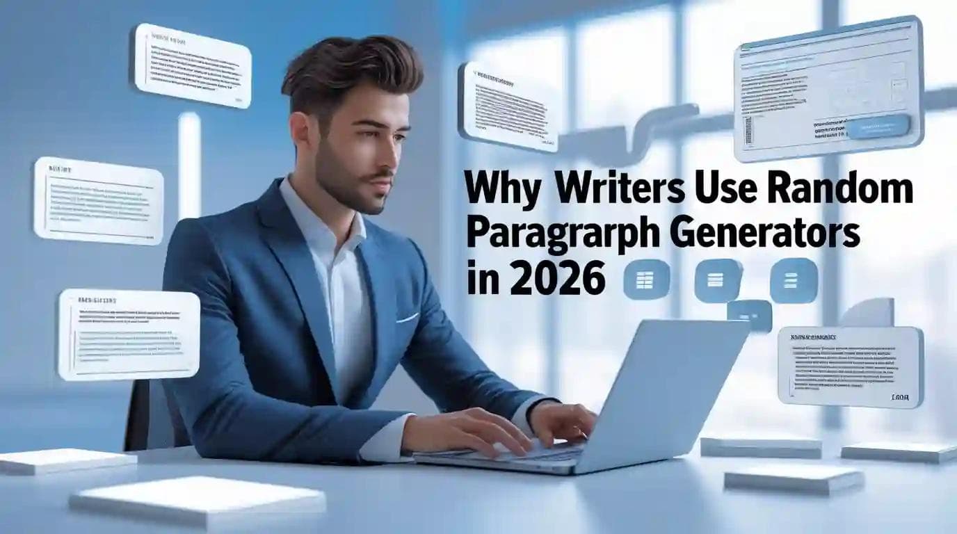 Why Writers Use Random Paragraph Generators in 2026