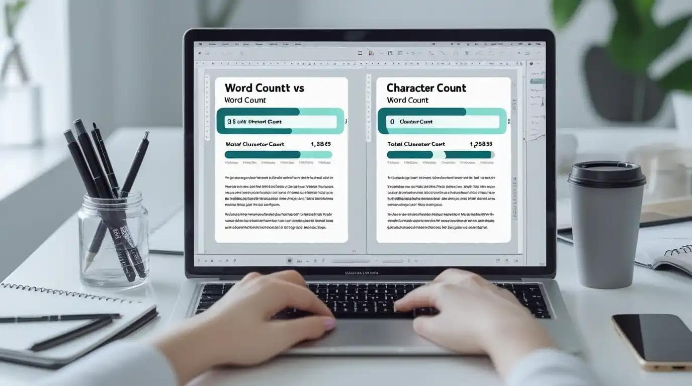 Word Counter vs Character Counter: What's the Difference & When to Use