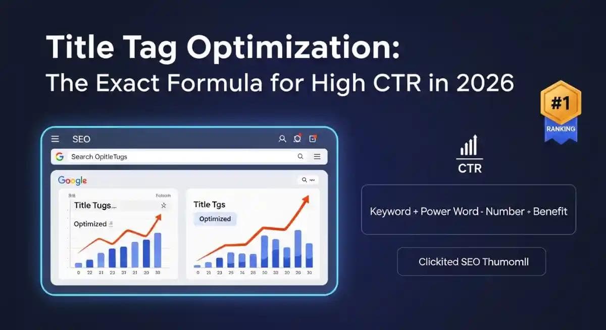 Title Tag Optimization: The Exact Formula for High CTR in 2026