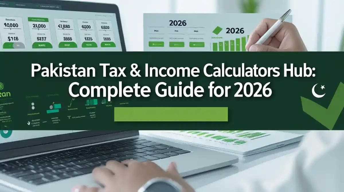 Pakistan Tax & Income Calculators Hub: Complete Guide for 2026