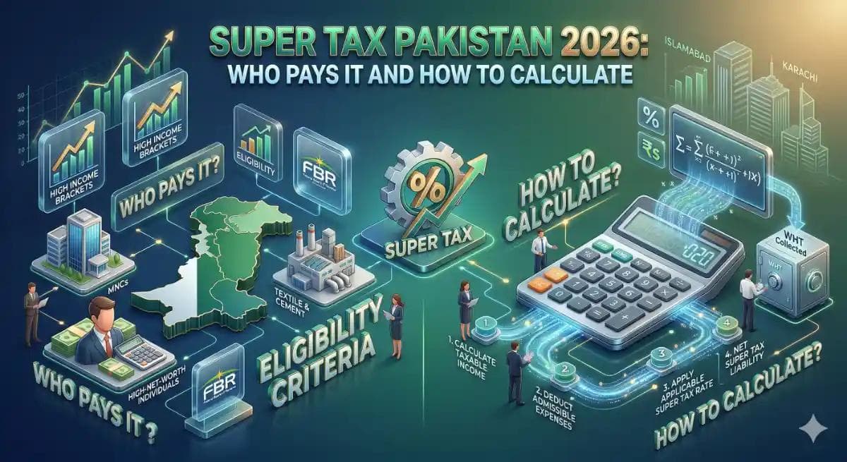 Super Tax Pakistan 2026: Who Pays It and How to Calculate