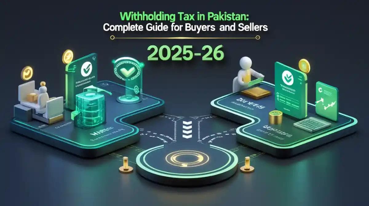 Withholding Tax in Pakistan: Complete Guide for Buyers and Sellers 2025–26