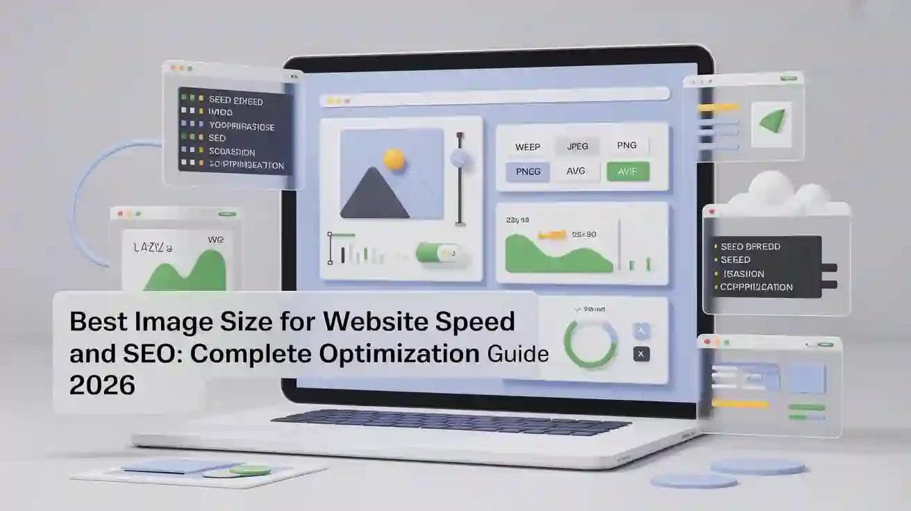 Best Image Size for Website Speed and SEO: Complete Optimization Guide 2026