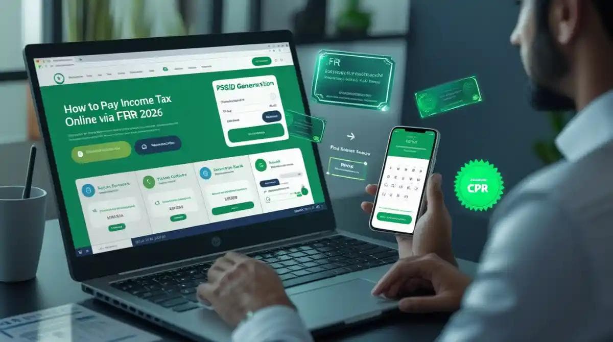 How to Pay Income Tax Online via FBR IRIS 2026 — Complete Step-by-Step Guide for Pakistan