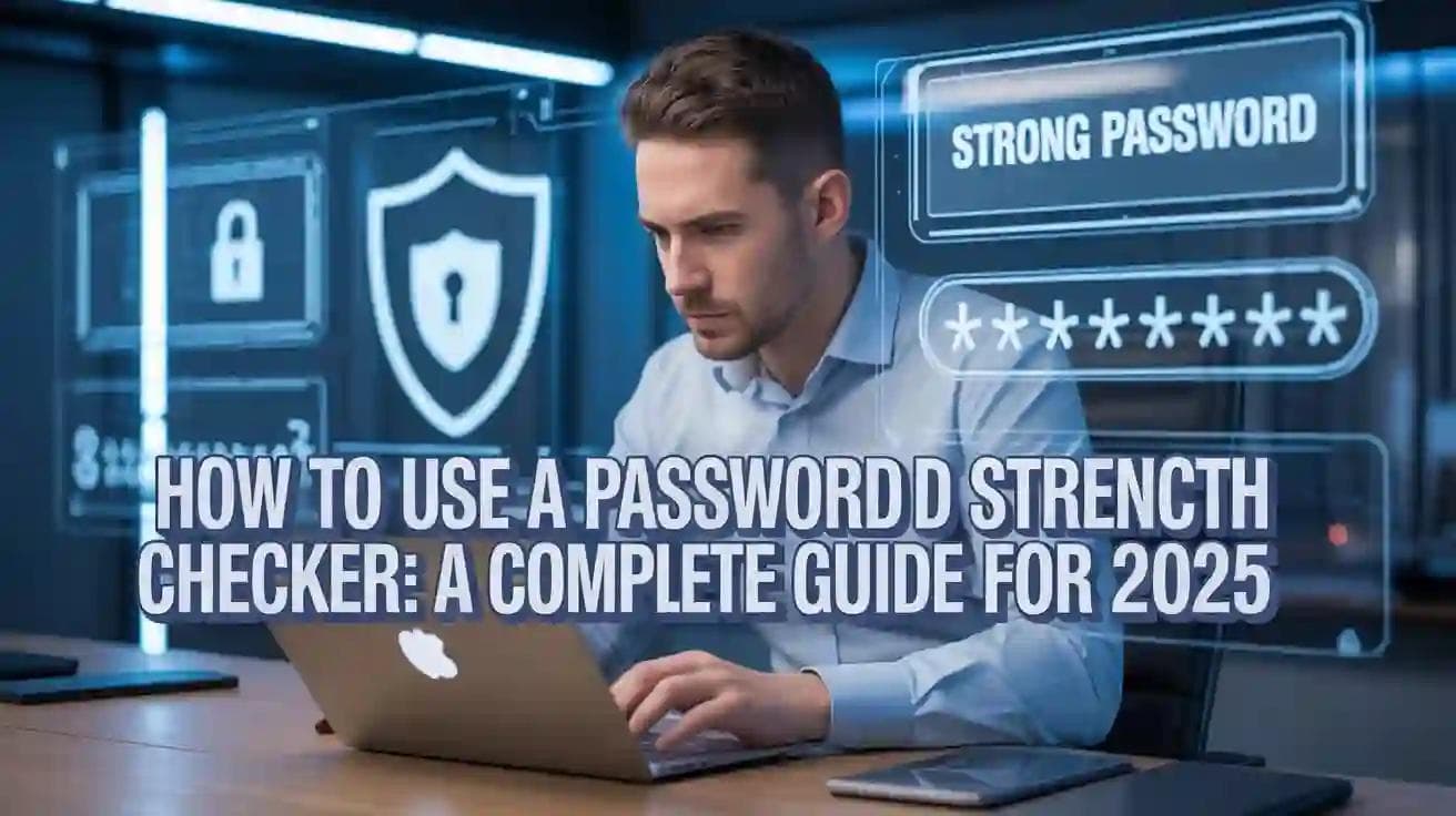 How to Use a Password Strength Checker: A Complete Guide for 2025