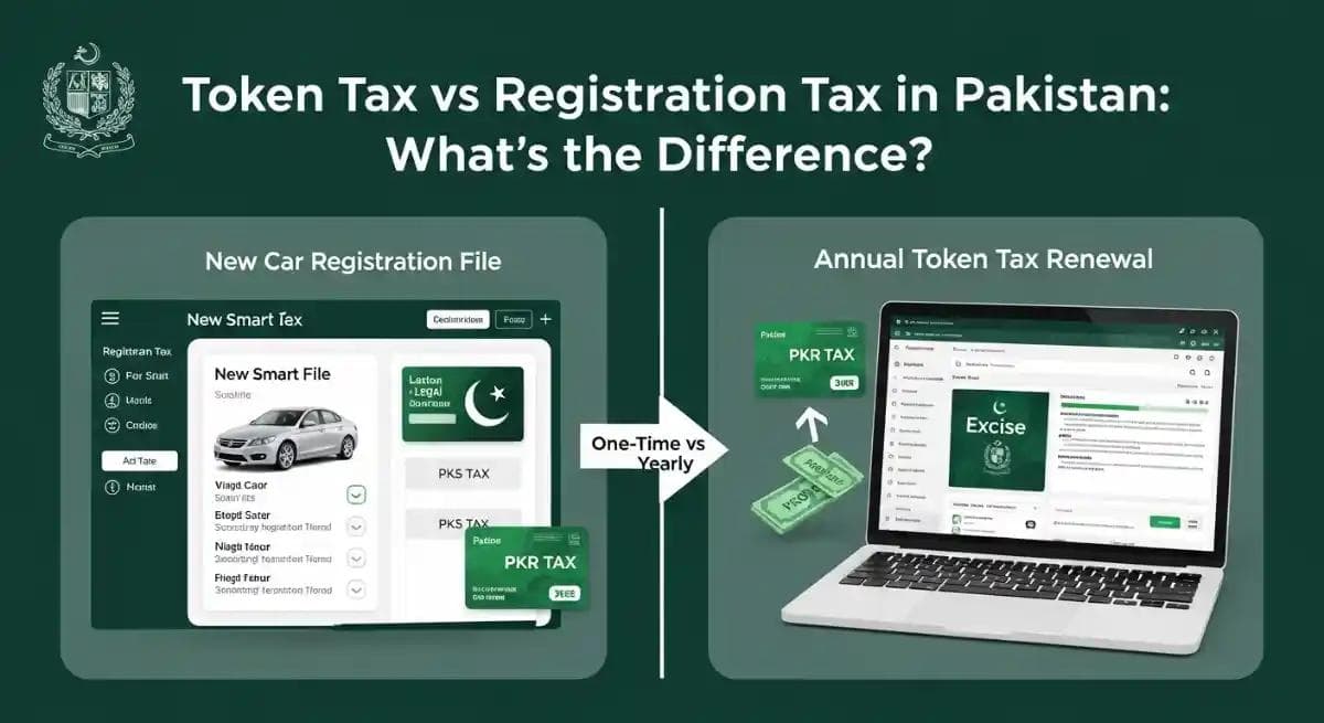 Token Tax vs Registration Tax in Pakistan: What's the Difference?