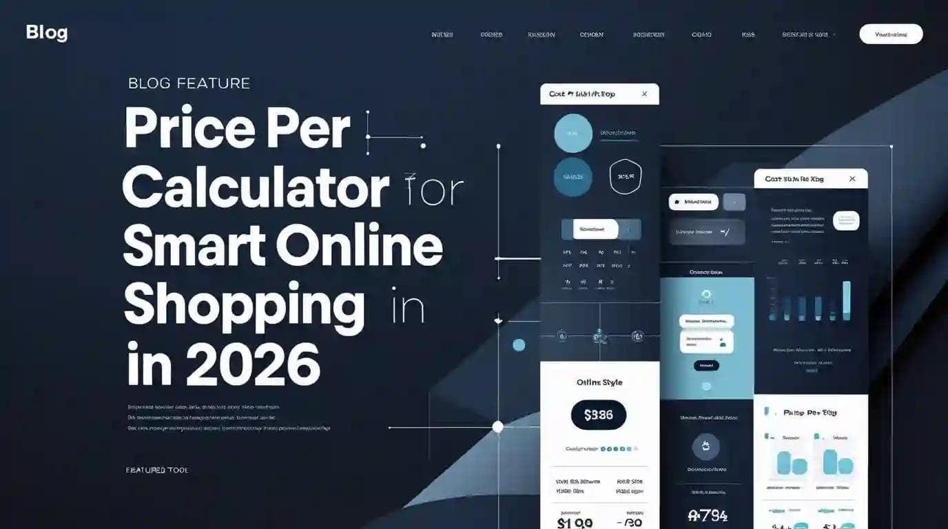 Price Per Unit Calculator for Smart Online Shopping in 2026