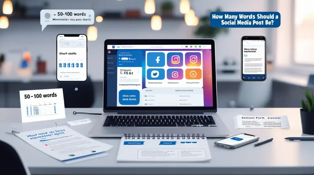 How Many Words Should a Social Media Post Be