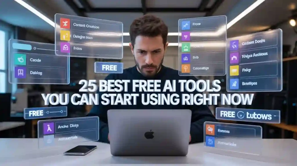 25 Best Free AI Tools You Can Start Using Right Now