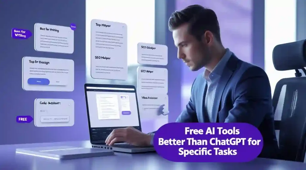 Free AI Tools Better Than ChatGPT for Specific Tasks