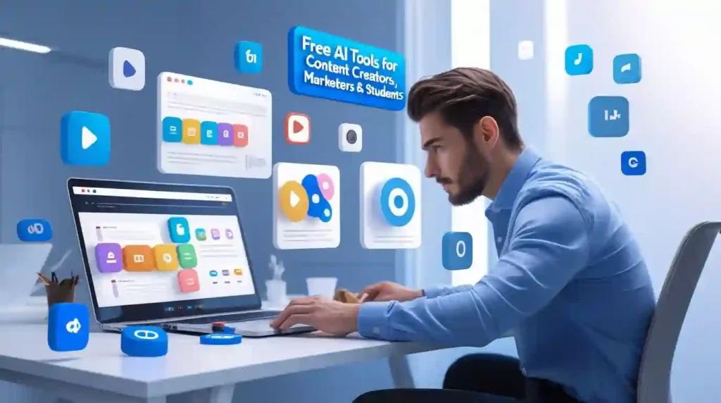 Free AI Tools for Content Creators, Marketers & Students