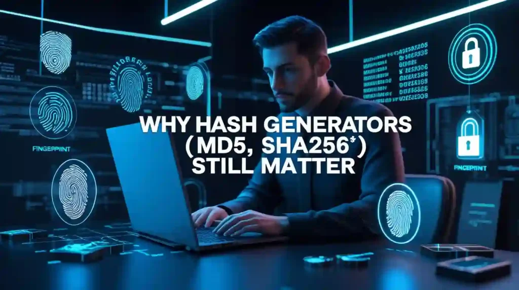 Why Hash Generators (MD5, SHA256) Still Matter