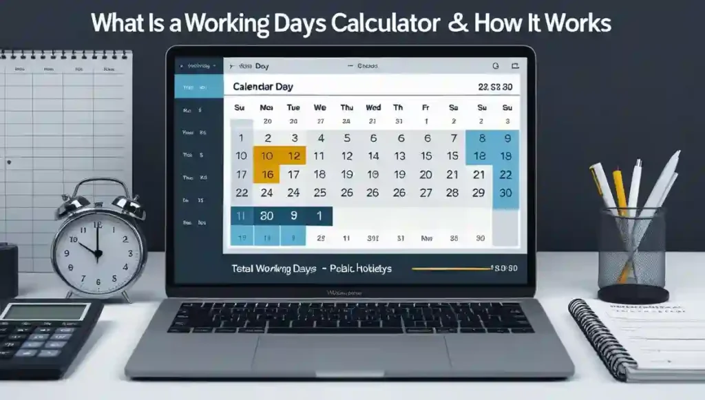 What Is a Working Days Calculator & How It Works