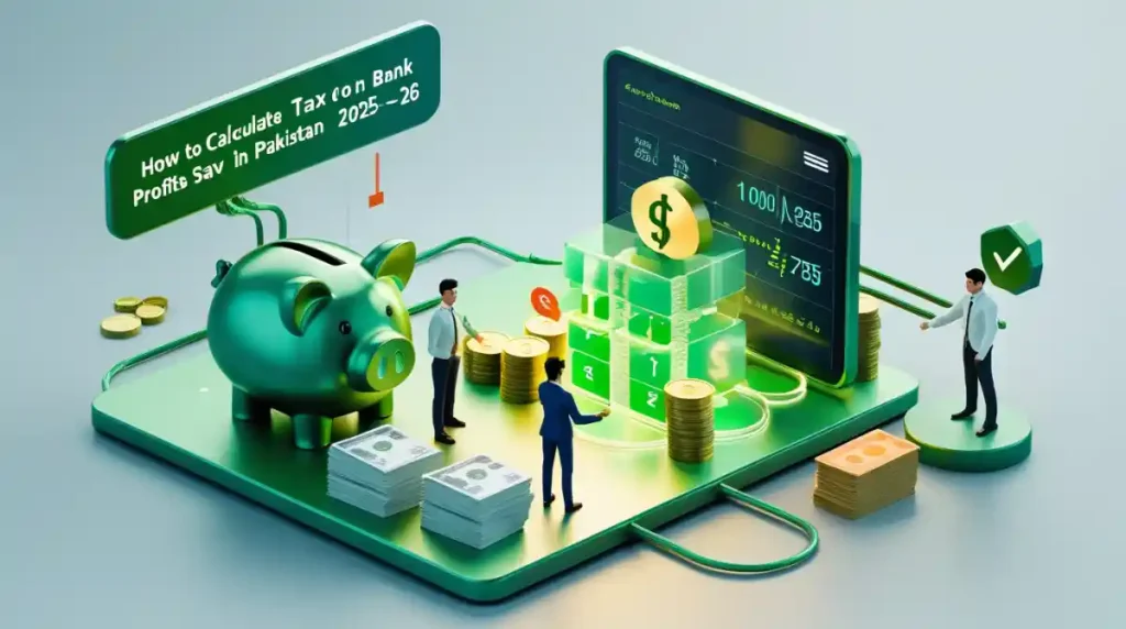 How to Calculate Tax on Bank Profits in Pakistan (2025–26)