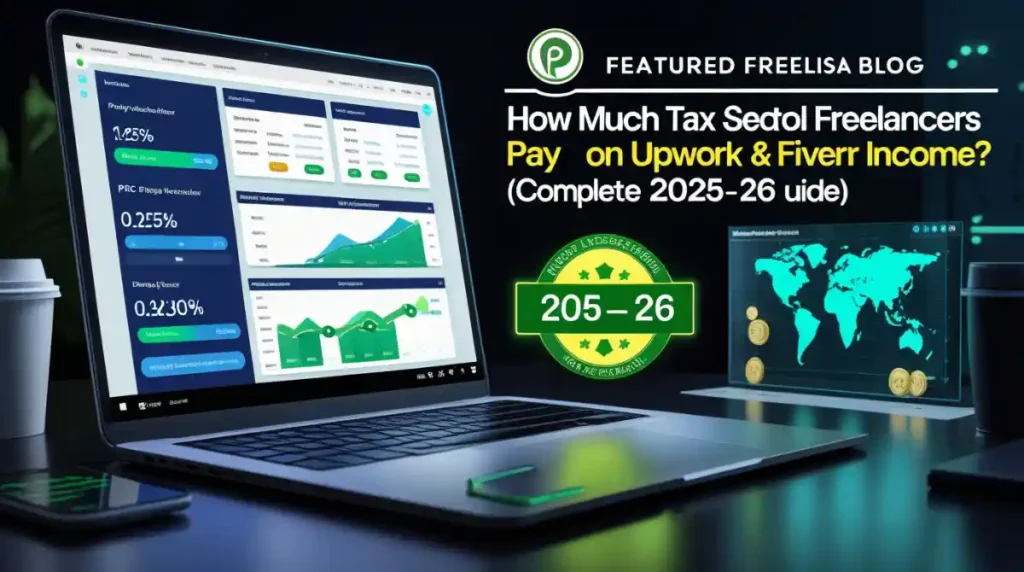 How Much Tax Do Pakistani Freelancers Pay on Upwork & Fiverr Income (Complete 2025–26 Guide)