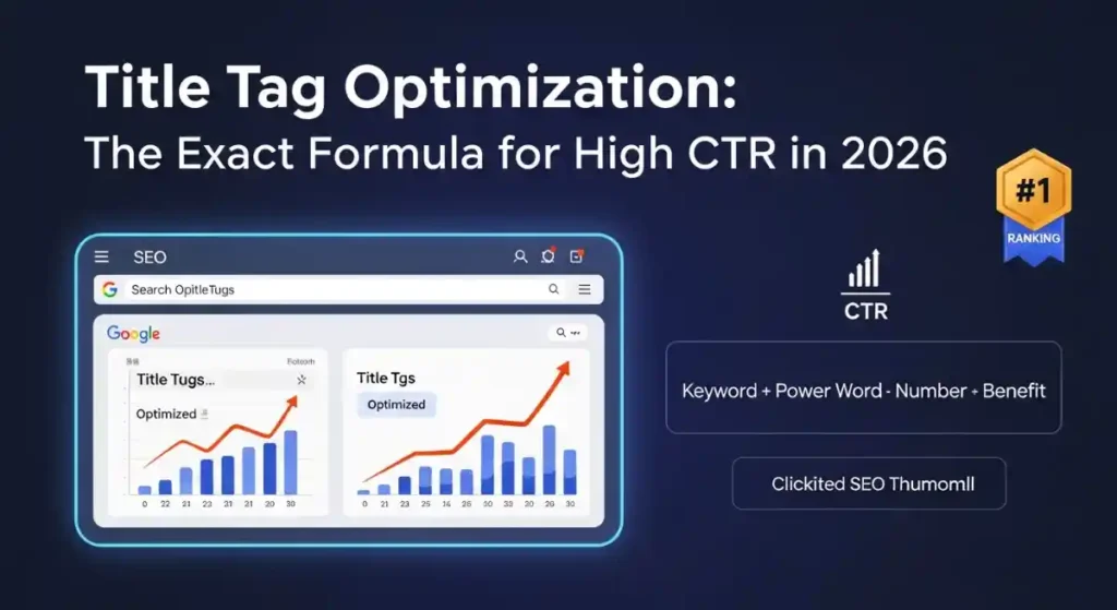 Title Tag Optimization The Exact Formula for High CTR in 2026