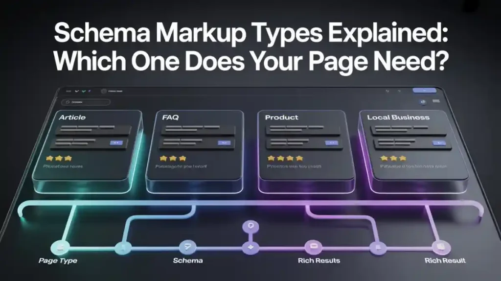 Schema Markup Types Explained Which One Does Your Page Need